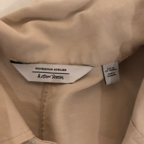 & Other Stories Playsuit / Romper Linen - Picture 5 of 7